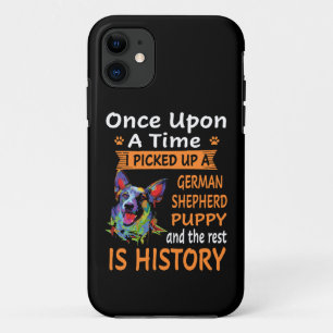 17 Er was eens een Duitse herder Case-Mate iPhone Case