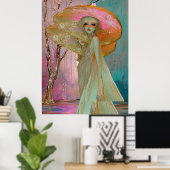 *~* 17 FD2 Nouveau Fantasy ETHERISCH Droomachtig Poster (Thuiskantoor)