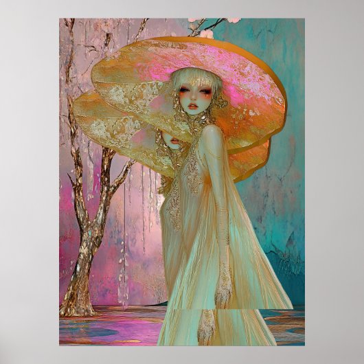 *~* 17 FD2 Nouveau Fantasy ETHERISCH Droomachtig Poster (Voorkant)