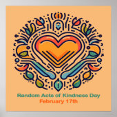 17 feb Willekeurige Handelingen van Vriendelijkhei Poster (Voorkant)