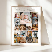 17 Foto Collage Poster