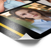 17 Foto Collage Sjabloon Congrats Afstuderen Poste Afdruk (Hoek)