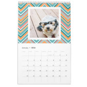 17 Fotocollage - kleurrijke patronen - Familie Kalender (Jan 2026)