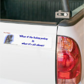 17 gedachten over de bumpersticker (Op Truck)