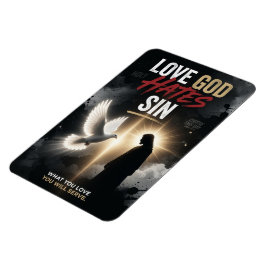 #17   God liefhebben zonde haten Magneet
