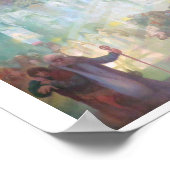 #17 Heilige berg Athos, Mucha Poster (Hoek)