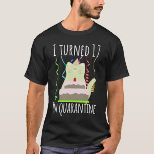 17 in Quarantine 17th Birthday T-shirt