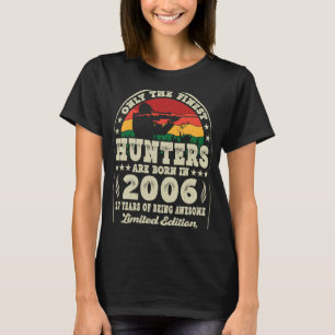 17 jaar 2006 17e jaar Oude Ouderjagers T-shirt