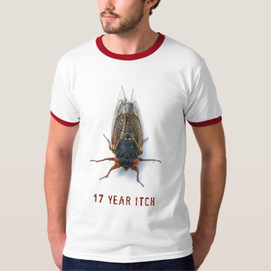 17 jaar Itch Cicada T-shirt (Voorkant)