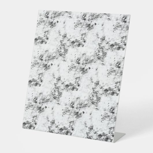 17 jaar landontwerp reclamebord met voetstuk (Voorkant)