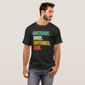 17 jaar oud Geweldige sinds september 2005 17e 11 T-shirt (Voorkant volledig)