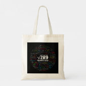 17 jaar oude cadeaujongens meisjes tiener 17e verj tote bag (Achterkant)