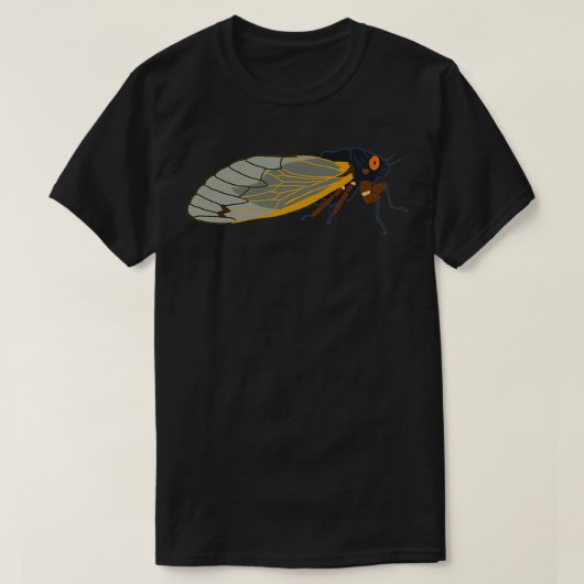 17 jaar periodiek cicada t-shirt (Design voorkant)