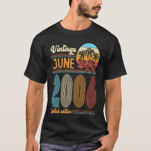 17-jarige zestiendagenjongen van juni 2006 t-shirt