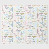 17 juli, cadeaupapier voor cadeautjes (Vlak)