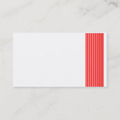 17 Lijnen - Rood Visitekaartje (Achterkant)