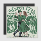 17 maart Heilige Patrick. Iers Festival (Voorkant / Achterkant)