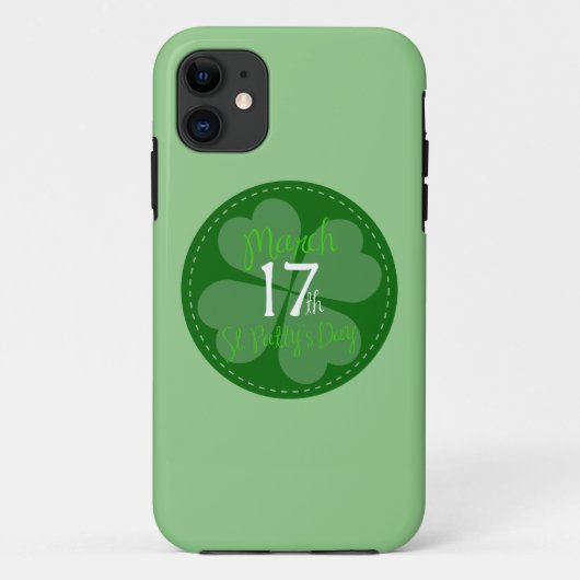 17 maart: viering van St. Patty's Day Case-Mate iPhone Case (Achterkant)
