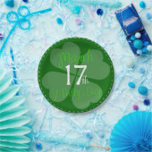17 maart: viering van St. Patty's Day Papieren Bordje (Feest)