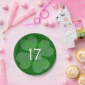 17 maart: viering van St. Patty's Day Papieren Bordje (Feest)