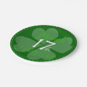17 maart: viering van St. Patty's Day Papieren Bordje (Gekanteld)