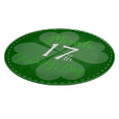 17 maart: viering van St. Patty's Day Snijplank (Hoek)