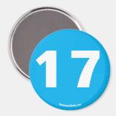 17 magneet (Voorkant / Achterkant)