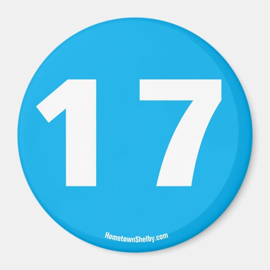 17 magneet (Voorkant)