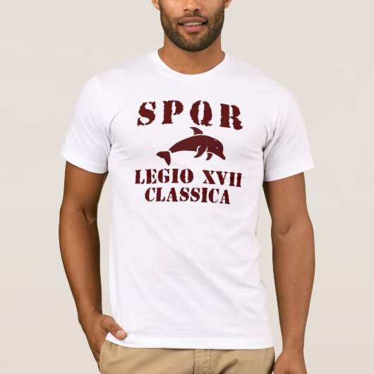 17 Mark Antony's 17e marinelegioen - Dolphin T-shirt (Voorkant)