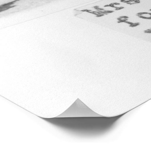 17 Mevrouw Coolidge Easter Egg White House Poster (Hoek)