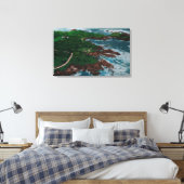 17 miljoen rijden op het Monterey-schiereiland Canvas Afdruk (Insitu (Slaapkamer))