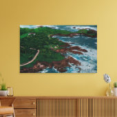 17 miljoen rijden op het Monterey-schiereiland Canvas Afdruk (Insitu (Woonkamer))