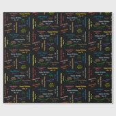 17 oktober, cadeaupapier voor cadeautjes (Vlak)