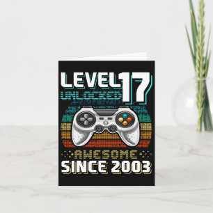 17 Ontgrendeld Geweldige 2003 Videospel 17e Verjaa Kaart