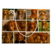 17 Photo Collage Template Make Your Own Fun Groot Cadeauzakje (Achterkant)