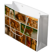 17 Photo Collage Template Make Your Own Fun Groot Cadeauzakje (Voorkant Gekanteld)