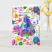 17 september, 17 september, Wenskaart gevolgd Kaart (Gele Bloem)