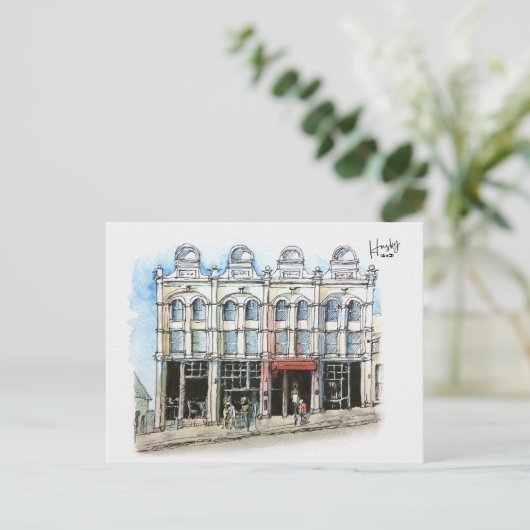 17 : Stenen Briefkaart (Staand voorkant)