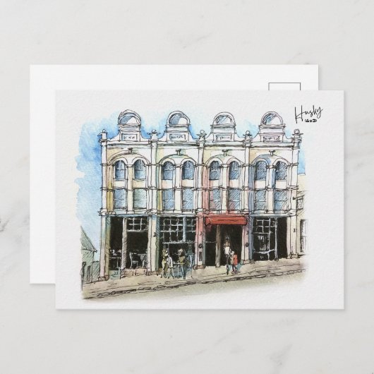 17 : Stenen Briefkaart (Voorkant / Achterkant)