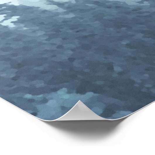 17 Tabel Blauwe Pijn Bosbouw Verwant Zittingsschem Poster (Hoek)