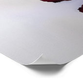 17 Tabel Elegant Bourgogne Roos Poster (Hoek)