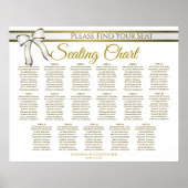 17 Tafel- en goudkleurige weddenschappen Poster (Voorkant)