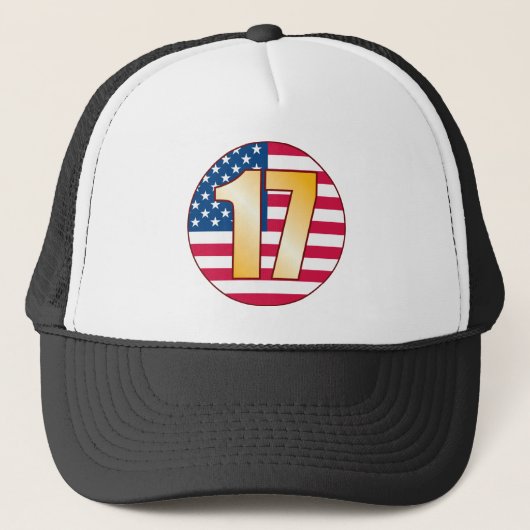 17 USA Gold Trucker Pet (Voorkant)