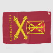 17de Field Artillery Brigade Golfhanddoek (Horizontaal)