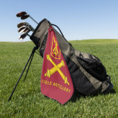 17de Field Artillery Brigade Golfhanddoek (Groen)