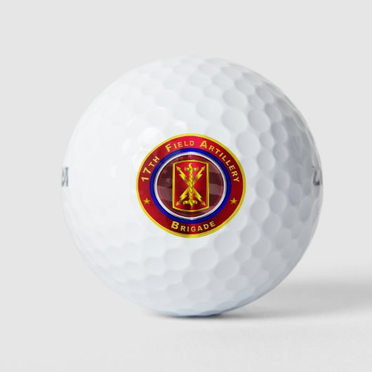 17de Field Artillery Brigade “Thunderbolt” Golfballen (Voorkant)