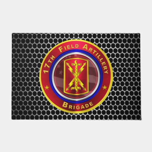 17de veldartilleriebrigade “Thunderbolt” Deurmat (Voorkant)