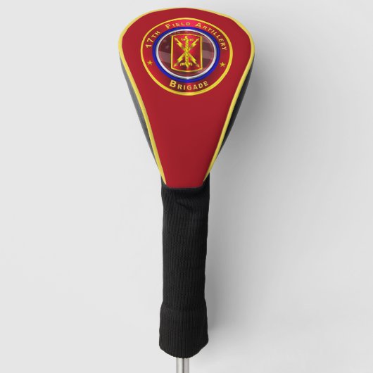 17de veldartilleriebrigade “Thunderbolt” Golfheadcover (Voorkant)