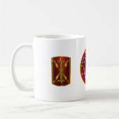 17de veldartilleriebrigade “Thunderbolt” Koffiemok (Links)