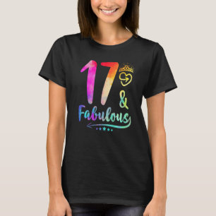 17e 17 2005 Verjaardag 2021 Tiener Meisjes Vrouwen T-shirt